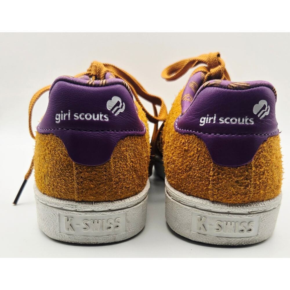 K-Swiss Girl Scouts Coconut Caramel Ladies/Girls Sneakers 6.5 - Picture 2 of 9